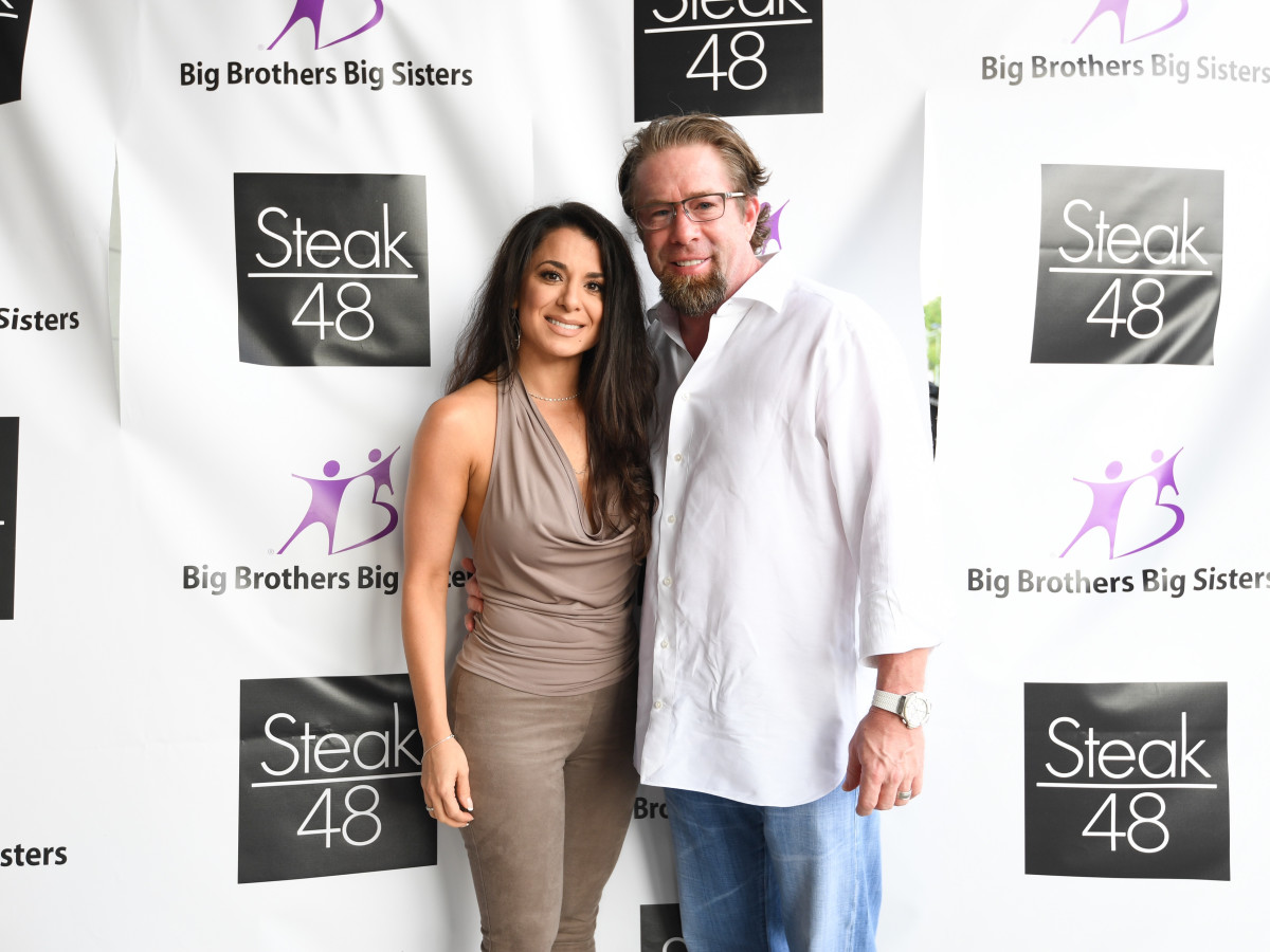 Steak 48 Opening dinners, 6/16, Rachel Bagwell, Jeff Bagwell