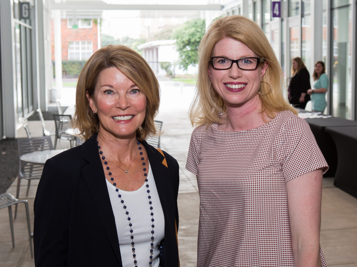 Lisa Roy and Jacquelyn Cox at UTHealth Live