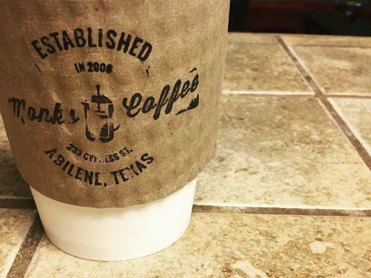 Monks Coffee Shop in Abilene, Texas
