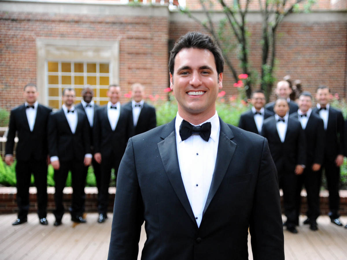 Houston, Chita Johnson wedding, June 2016, the groom and his wedding party