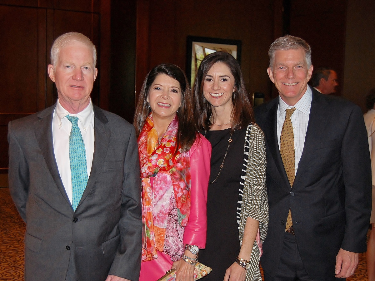 Brookwood luncheon, Rusty Walter, Paula Walter, Ron Wilson, Brandy Wilson