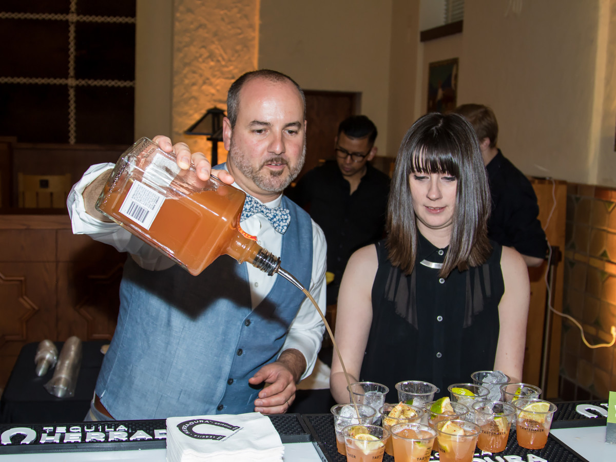 Mansion Bar bartender Danny Caffall