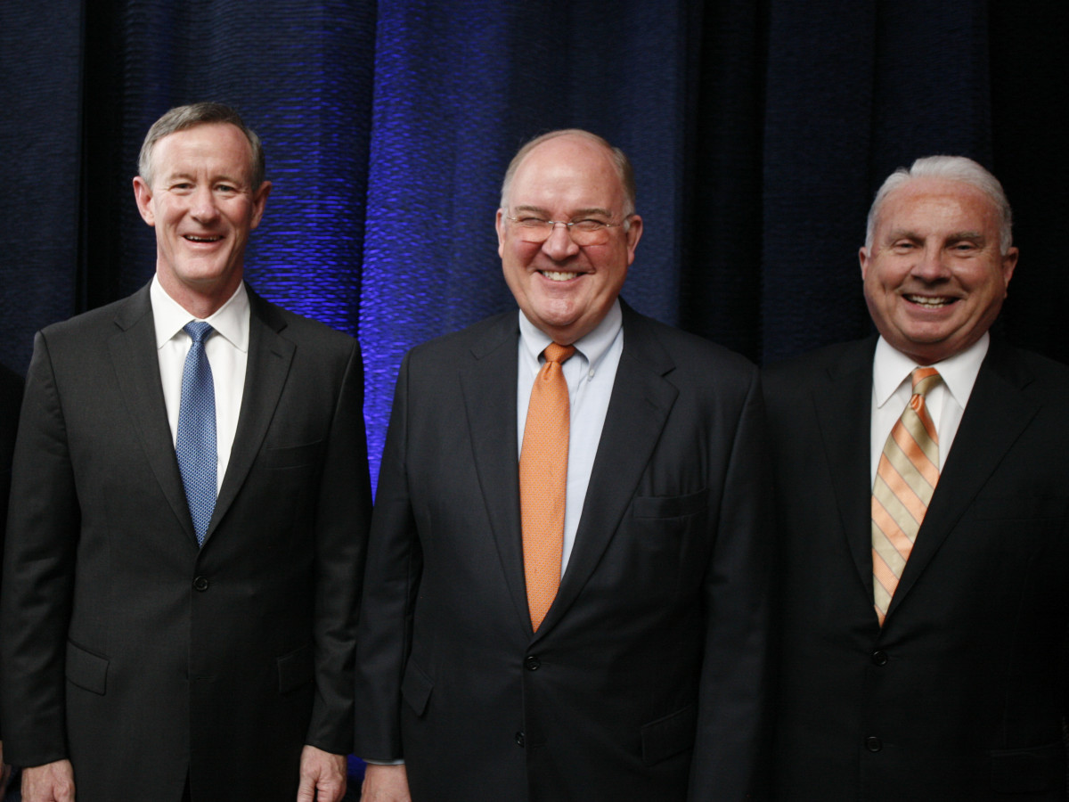 Texas Children's Cancer Center dinner, 5/16 Bill McRaven, Mike Perrin, Mark Wallace