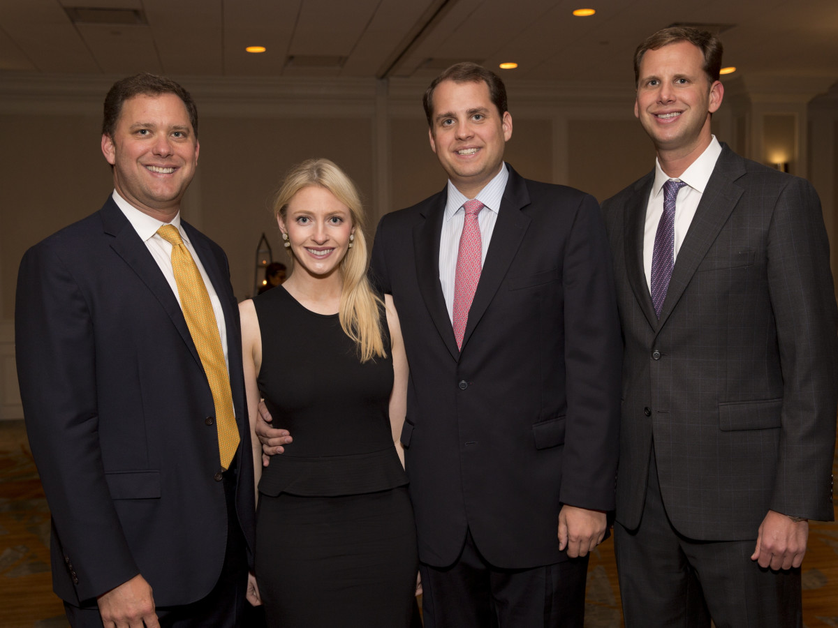 Texas Children's Cancer Center dinner, 5/16 Ryan Gordon, Whitney Gordon, Matt Gordon, Scott Gordon.