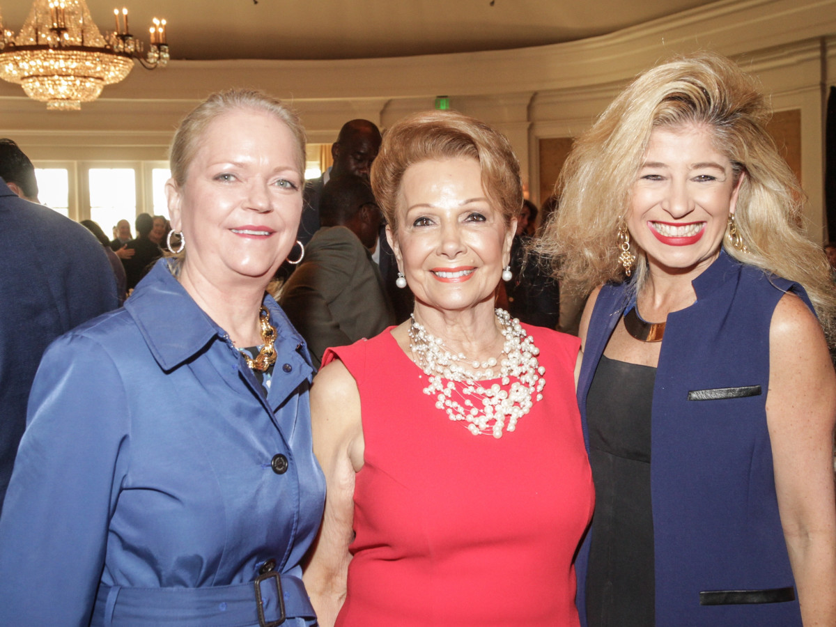 Mayor's Literacy breakfast 5/16 Chree Boydstun, Philamena Baird, Sofia Adrogue