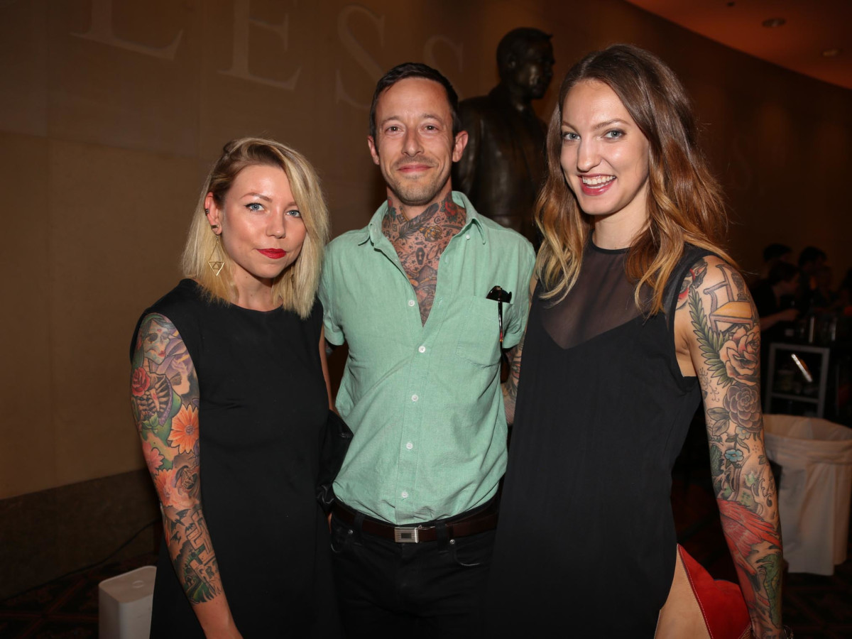 CultureMap Tastemaker Awards 2016 at Bob Bullock Museum Stacey Hubrath Josh Arseneau Emily Arseneau
