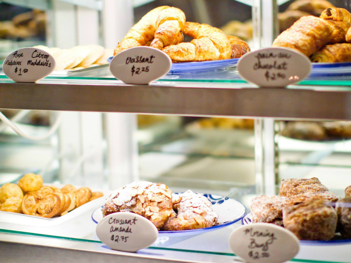 La Patisserie Austin bakery pastry case