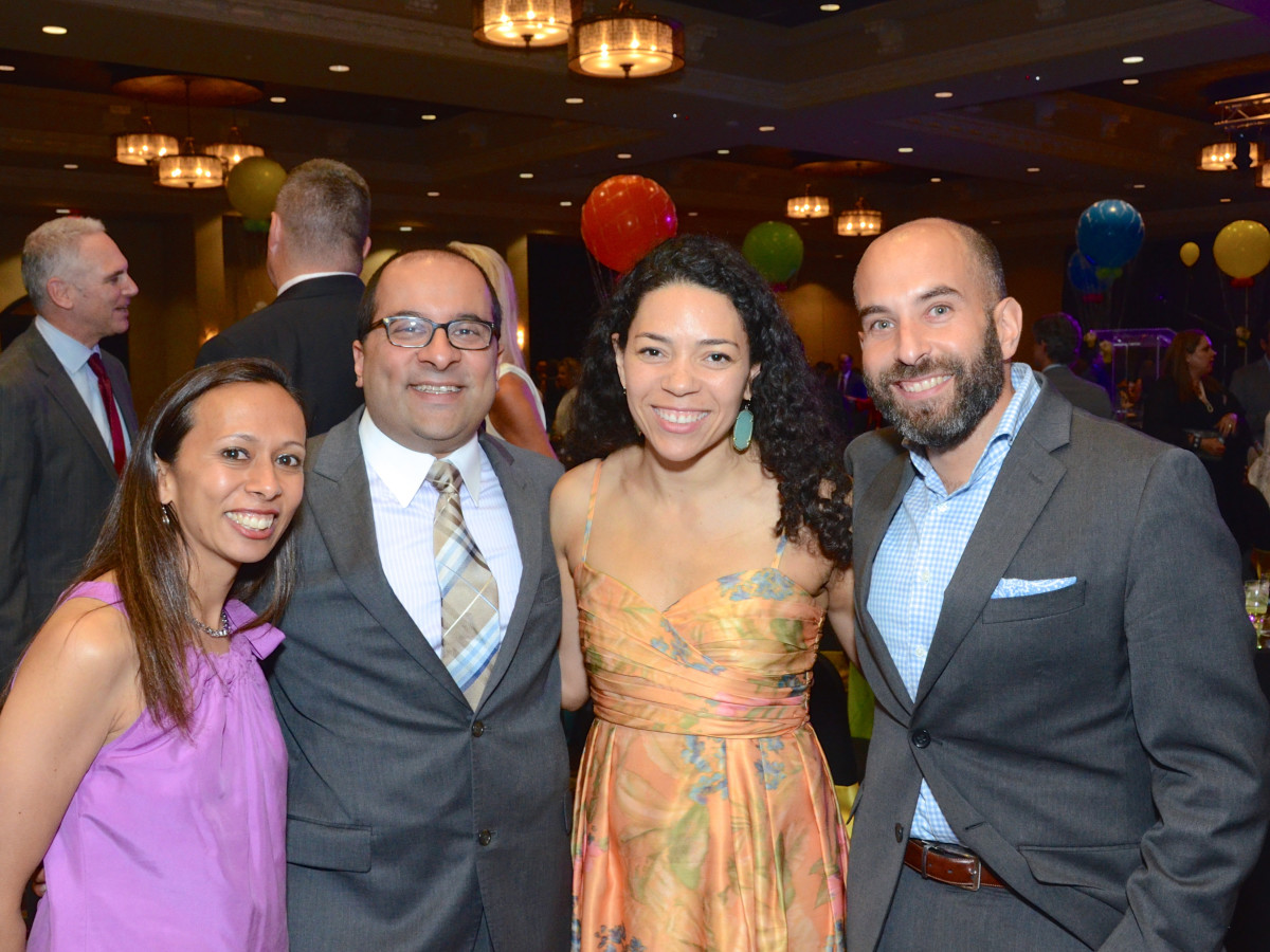 KIPP Houston dinner 4/16,Sehba Ali, Shehz Ali, Erica Dibella, MarkDiBella