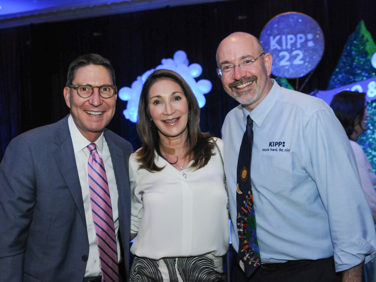 KIPP Houston dinner 4/16, Scott McClelland, Soraya McClelland, Mike Feinberg