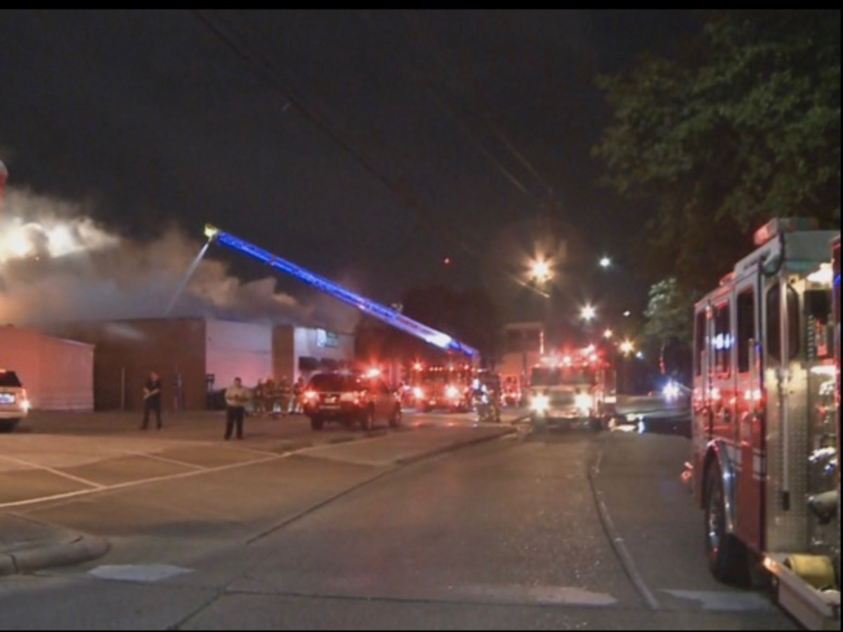 Cleburne Cafeteria Fire