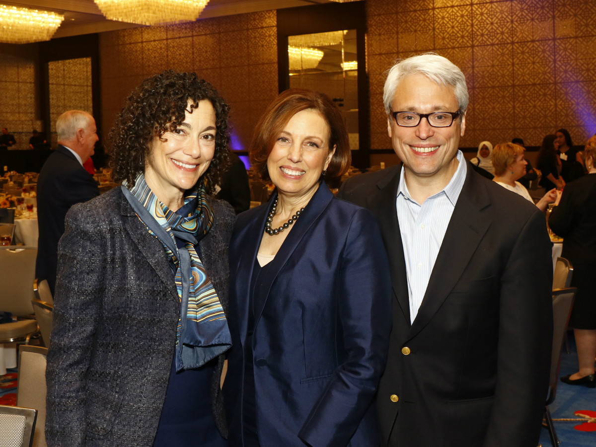 Katherine Krause, Rabbi Nancy Kasten, Rabbi David Stern