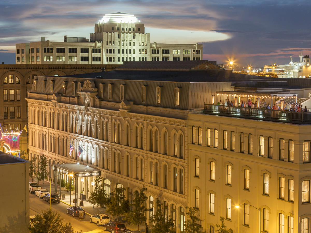 Tremont House hotel in Galveston