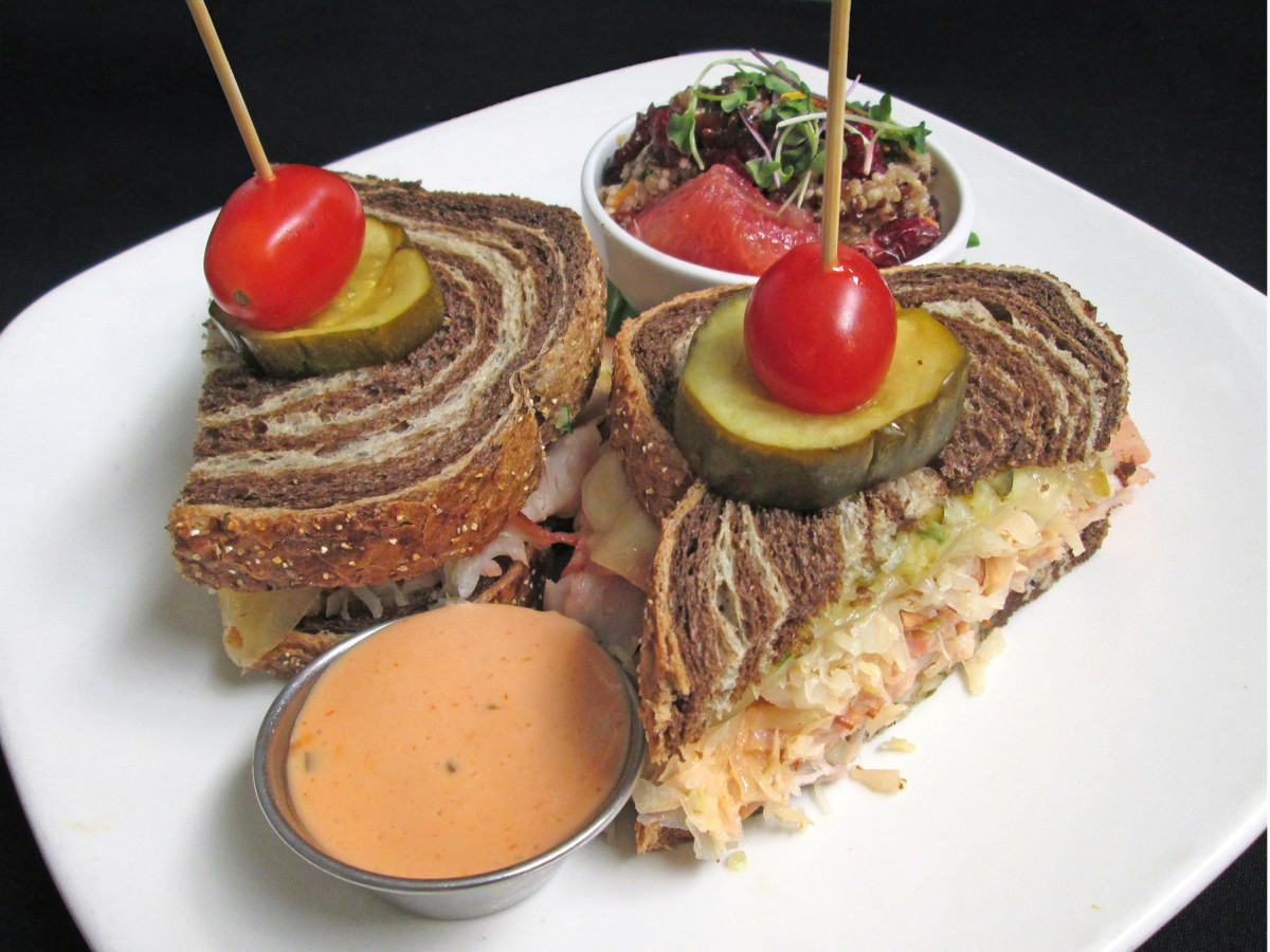 Woodlands American Grill Rachel sandwich