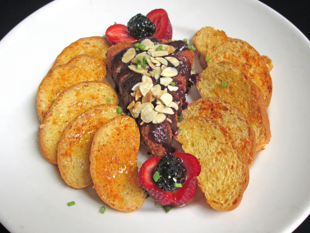 Woodlands American Grill double creme brie