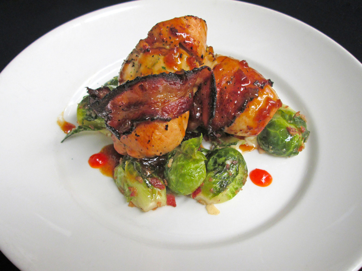 Woodlands American Grill bacon cordon bleu