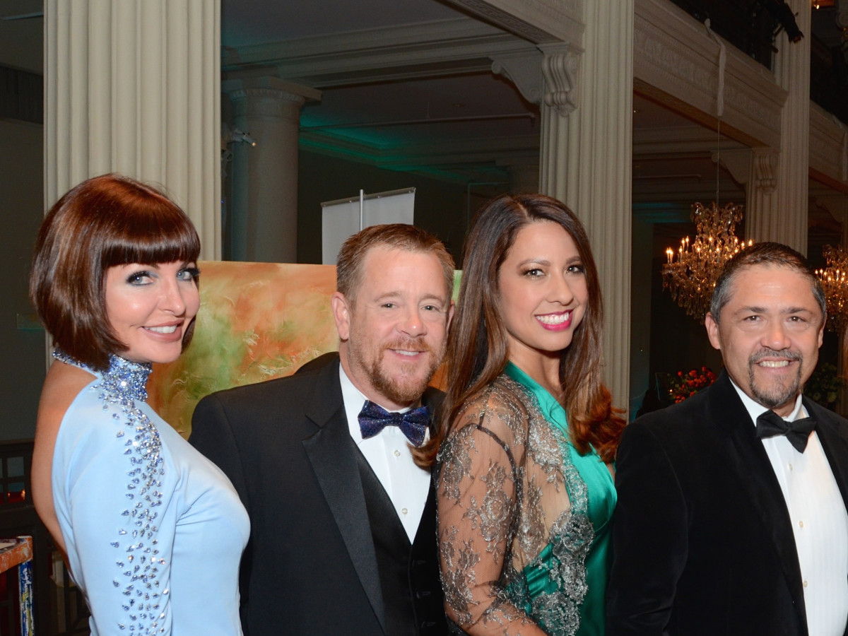 Children at Risk Gala, 4/2016, Staci Henderson, Shelby Kibodeaux, Anika Jackson, Bruce Padilla