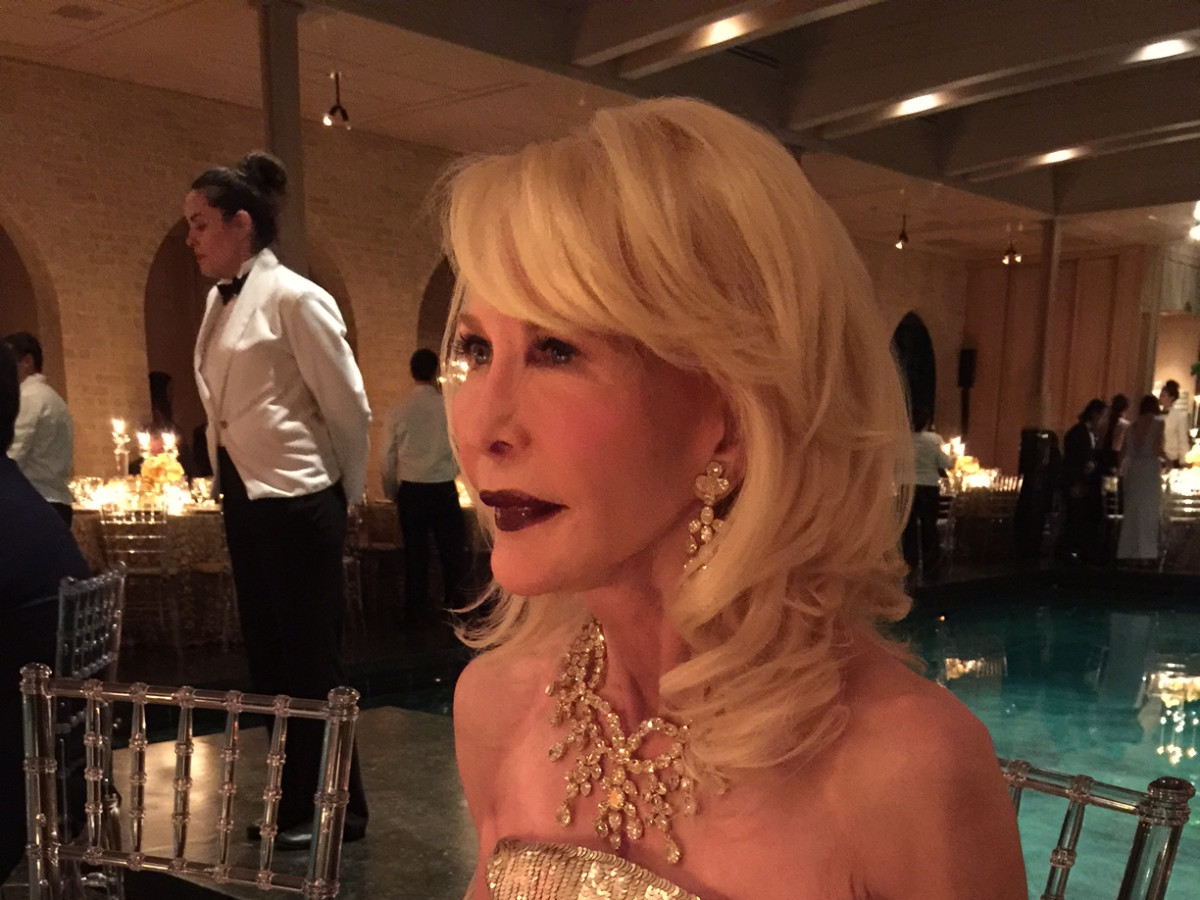 Van Cleef & Arpels party, April 2016, Diane Lokey Farb