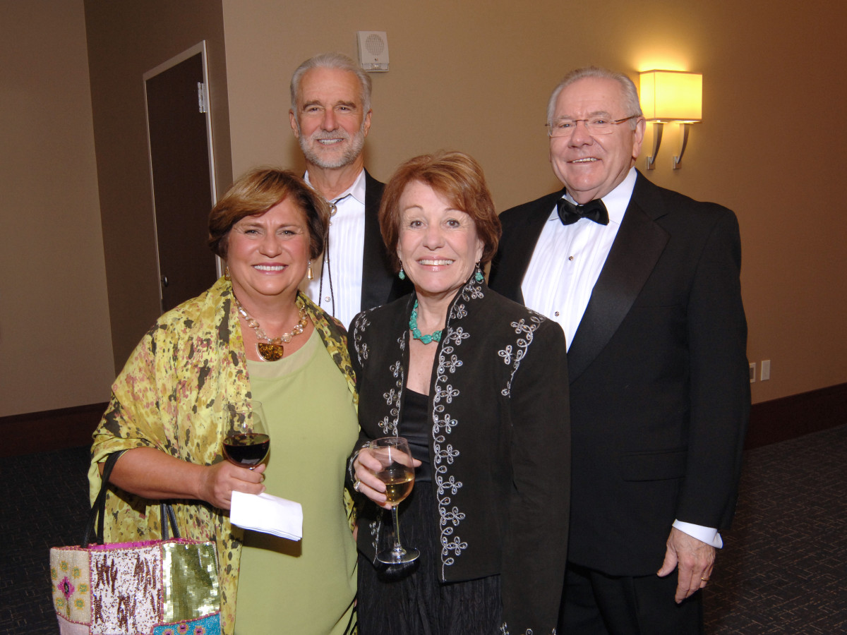 UH Law gala, April 2016, Joanne Miller, Judge Gray Miller, Mary Schneider, Judge Michael Schneider
