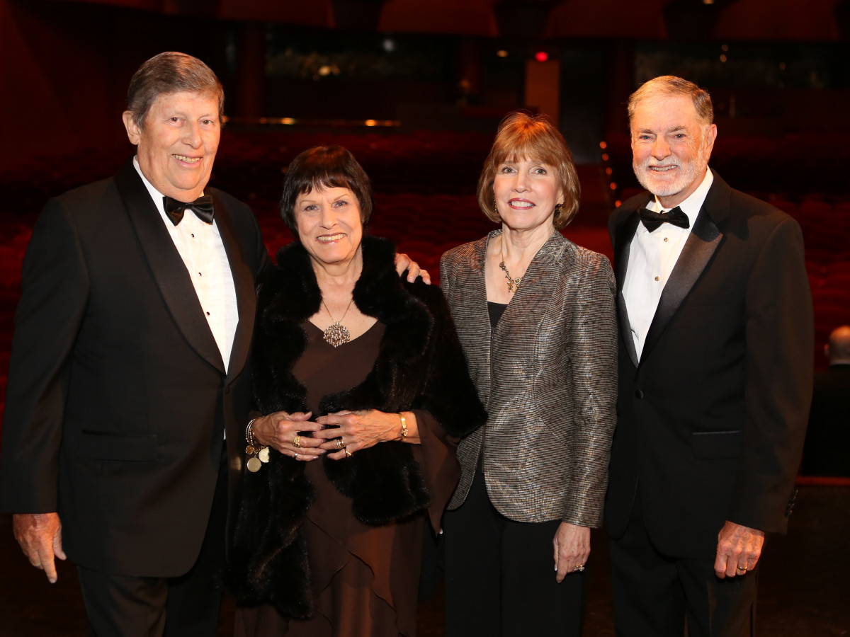 Mercury Gala, April 2016. Vey Spin, Brigid Spin, Linda Sparks, Tom Sparks