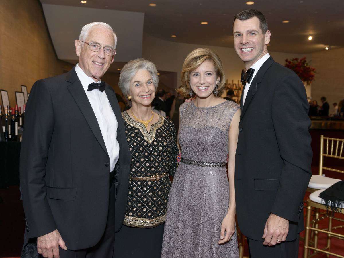 Symphony Wine Dinner, April 2016, Dr. John Mendelsohn, Anne Mendelsohn, Christina Hanson, Mark Hanson