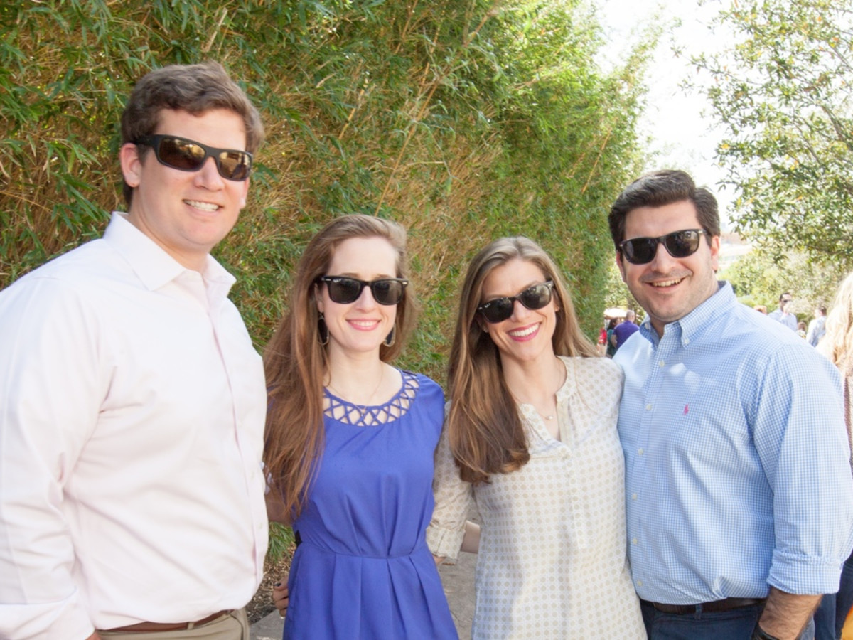 Houston Zoo Flock brunch, March 2016, Errikos Anagnostopoulos_ Jordan Taylor_ Renee Anagnostopoulos_ Niko Anagnostopoulos