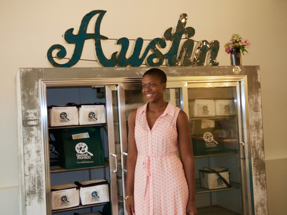 Gourmet By Numbers founder Heather Amalaha