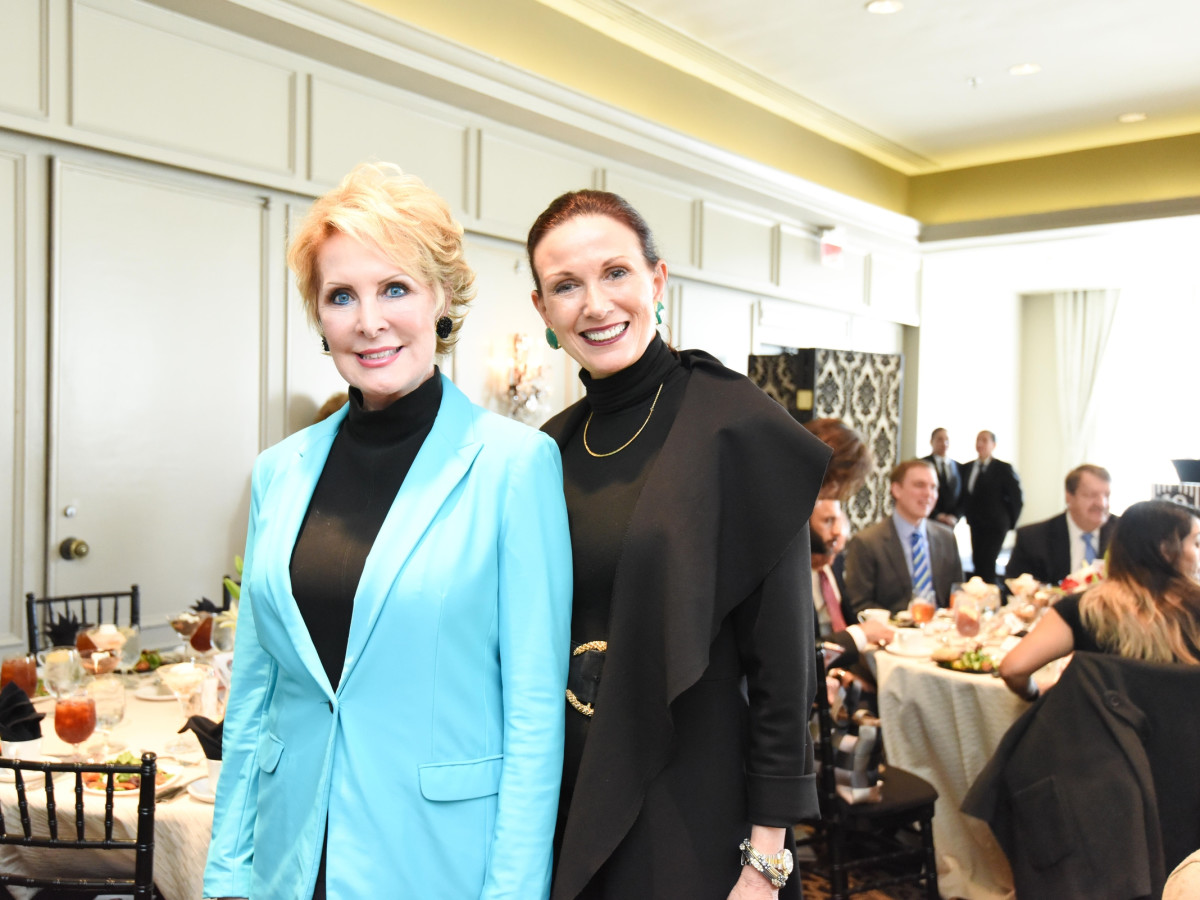 El Centro luncheon, Feb. 2016, Mary Ann Wilkins, Karen Love
