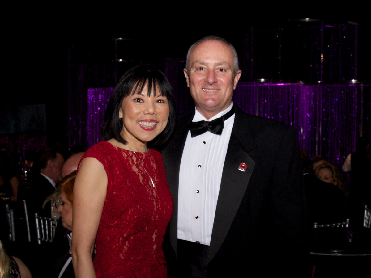 Montgomery County Heart Ball, Feb. 2016, Janet Wong, Ron Mullins