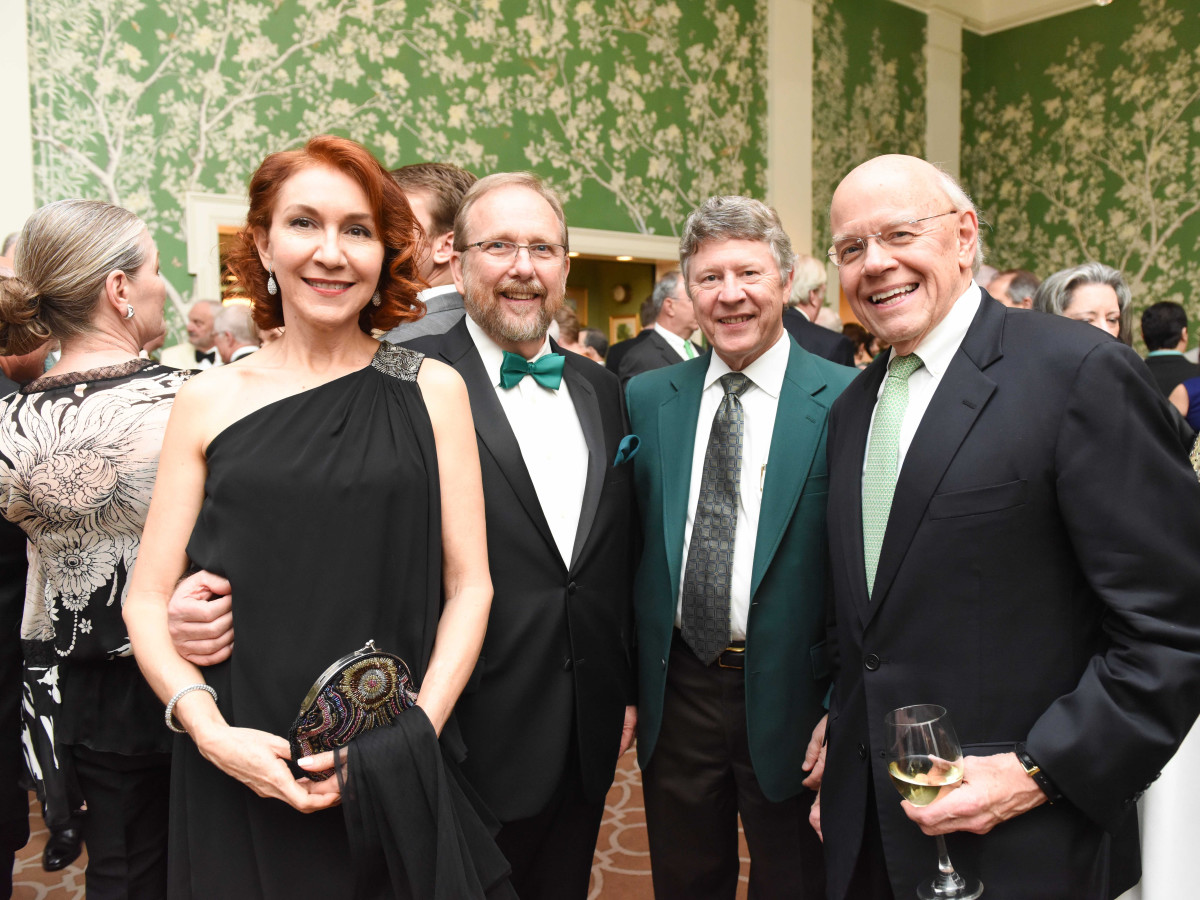 Cornerstone Dinner, Feb. 2016, Edna Ramos, John Cryer, Ed Emmett, Bob Eury