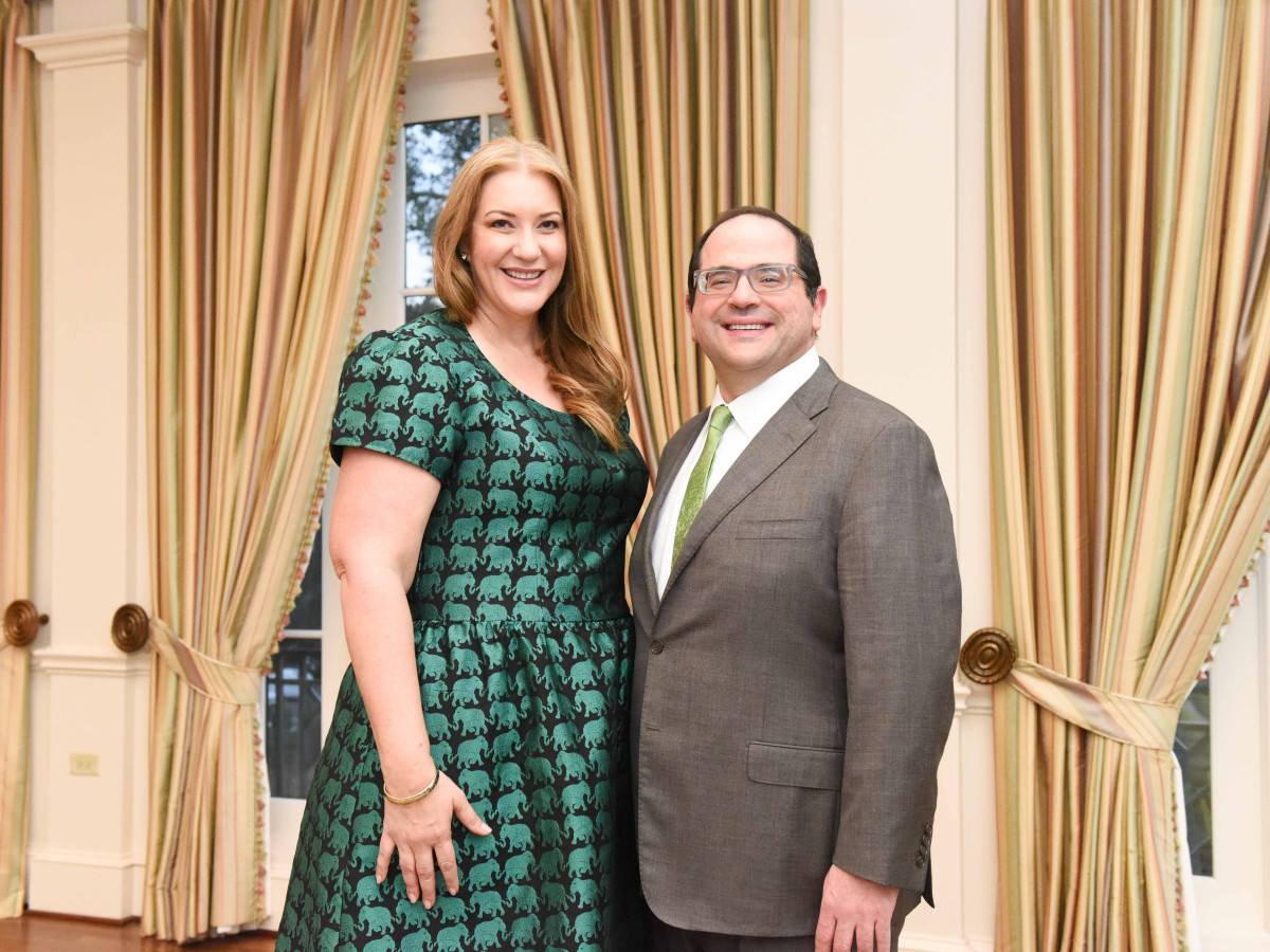 Cornerstone Dinner, Feb. 2016, chairs Elizabeth Husseini, Richard Husseini