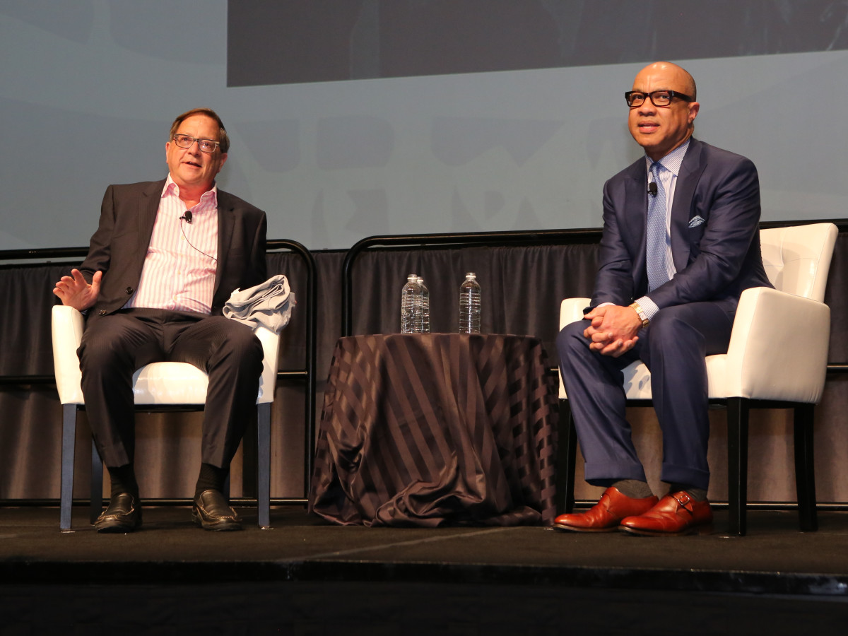 Neighborhood Centers luncheon, Feb. 2016,David Kirp, Darren Walker