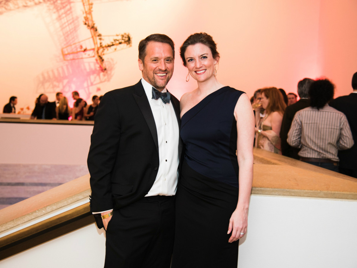 Blanton Museum Art on the Edge Hector Perez Kate Perez host committee chair