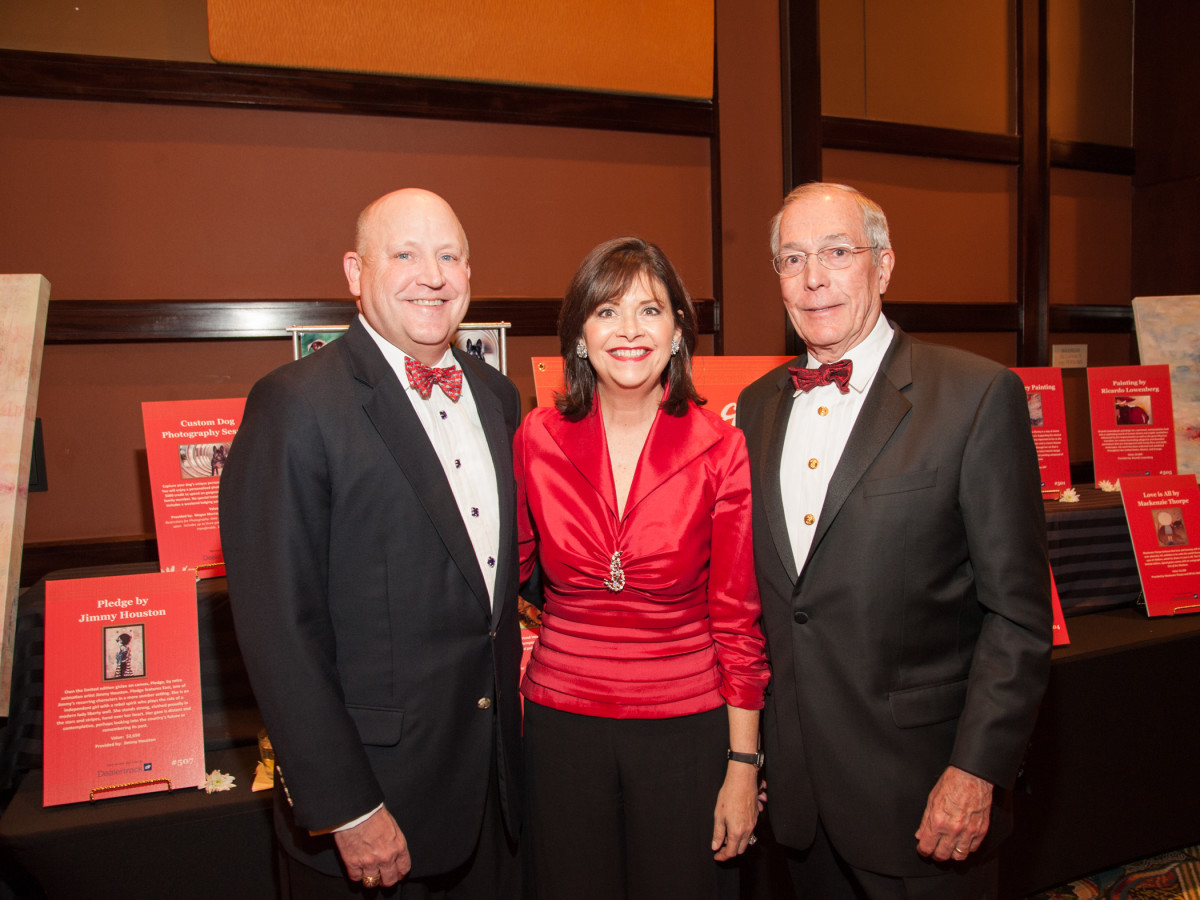 Heart Ball, Feb. 2016, Tim Neumann, Roxann Neumann, John Nau
