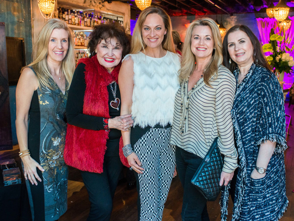 Houston Sweethearts, Feb. 2016, Michelle Smith, Warner Roberts, Rachel Regan, Millette Sherman, Sylvia Forsythe