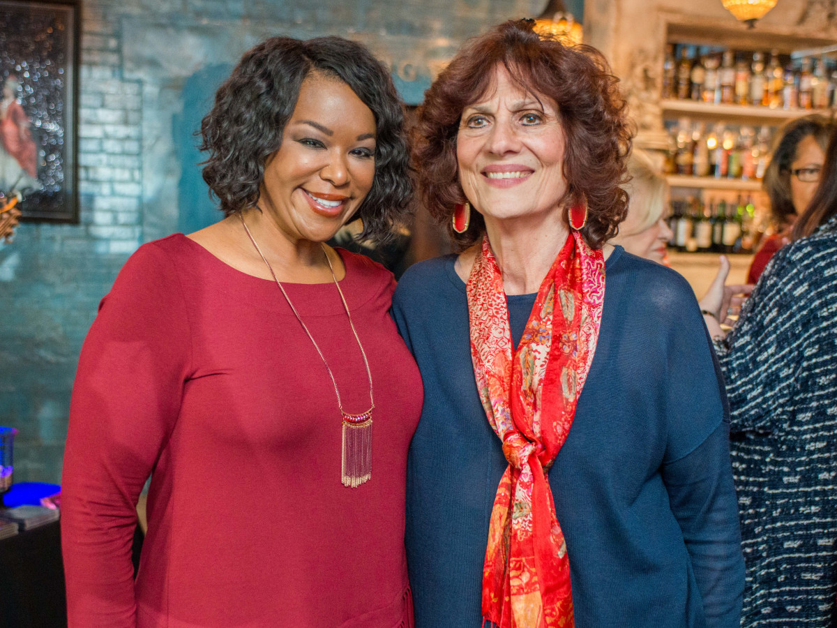 Houston Sweethearts, Feb. 2016, Deborah Duncan, Donna Vallone