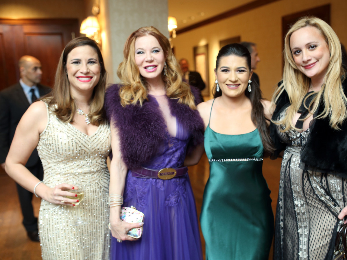 Denali Foundation gala, Feb. 2016, Jacqueline Smooke, Cindi Rose, Sequoia Di Angelo, Erica Rose