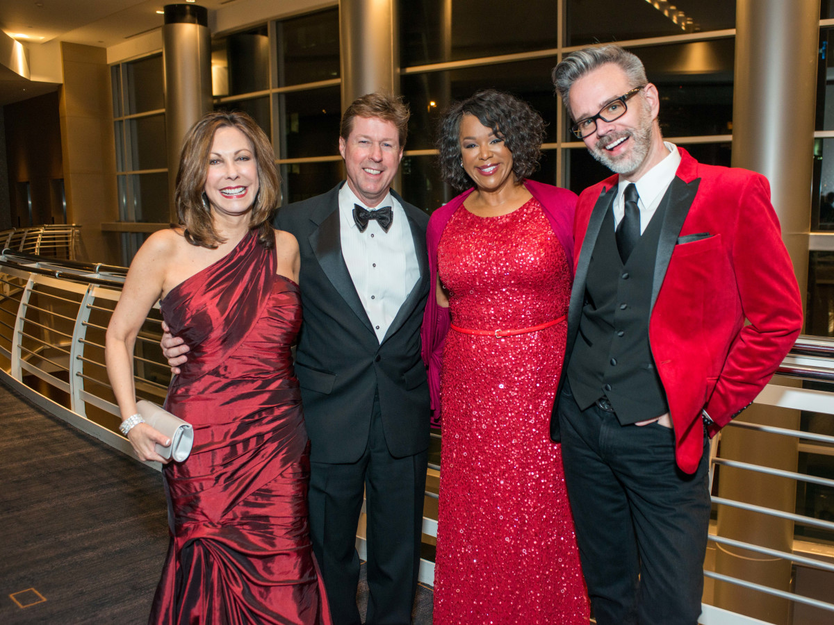 Red Cross Ball, Feb. 2016, Mary Jane Mudd, Chris Mudd, Deborah Duncan, Michael Pearce