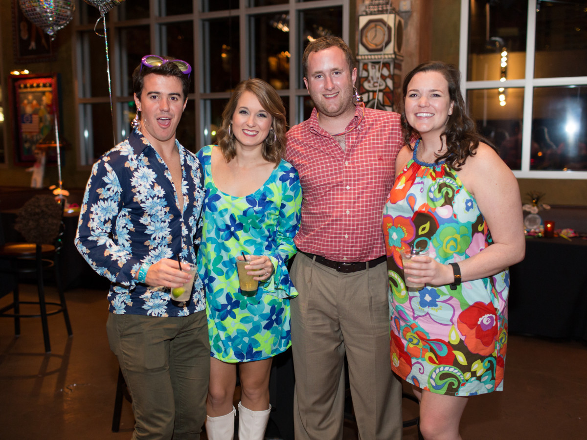 TIRR Foundation gala, Feb. 2016, Charlie Mouton, Sarah DeWalch, Scott Cummings, Elizabeth Adkins