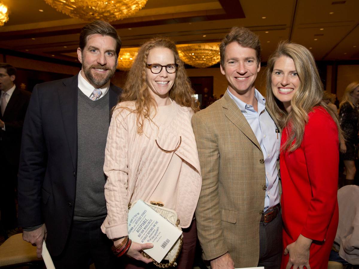 Bo's Place Luncheon, Feb. 2016, Davis Rushing, Katie Rushing, Ryan McCord, Devin McCord