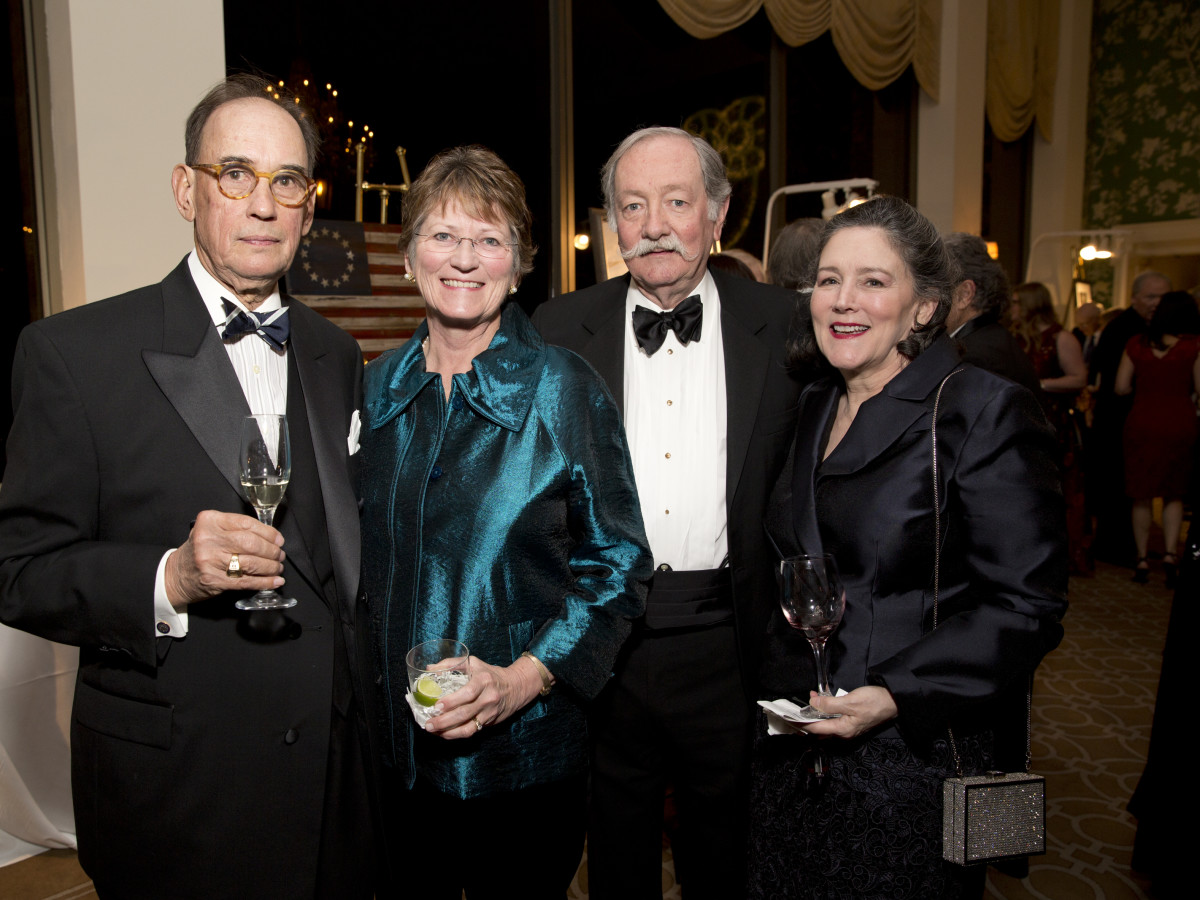 Friends of Fondren Library, Feb. 2016, Guy Jackson, Dr. Julie Boom, Dr. Marc Boom, Clare Jackson