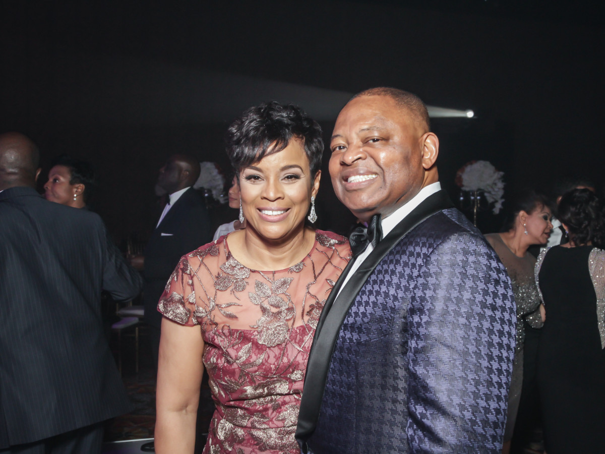 CAMAC 30th anny gala, Jan. 2016, Kase Lawal, Eileen Lawal
