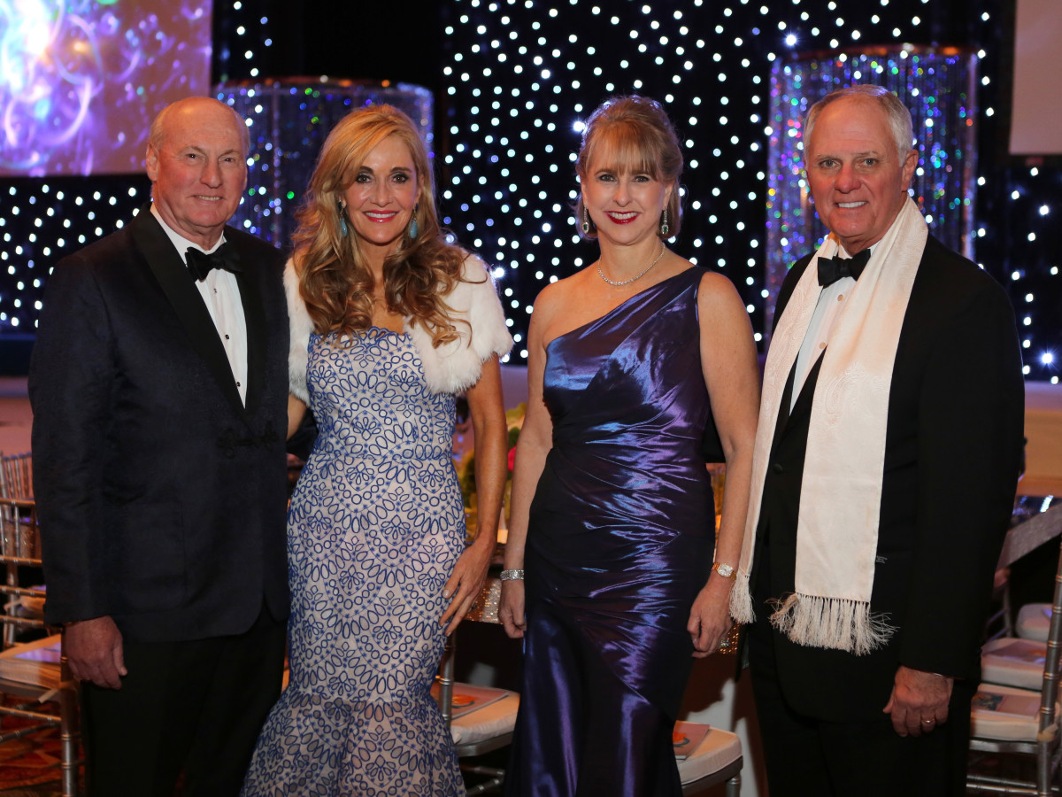 Winter Ball, Jan. 2016, Scotty Arnoldy, Jana Arnoldy, Susan Hansen, Dick Hansen