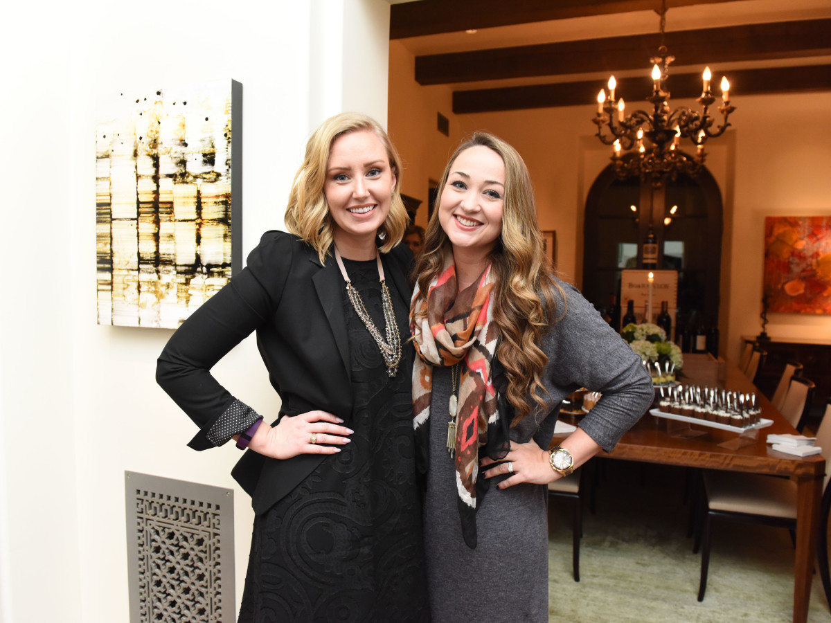 Houston, JDRF Promise Ball kick off party, January 2016, Kristin Putnam, Haley Depping