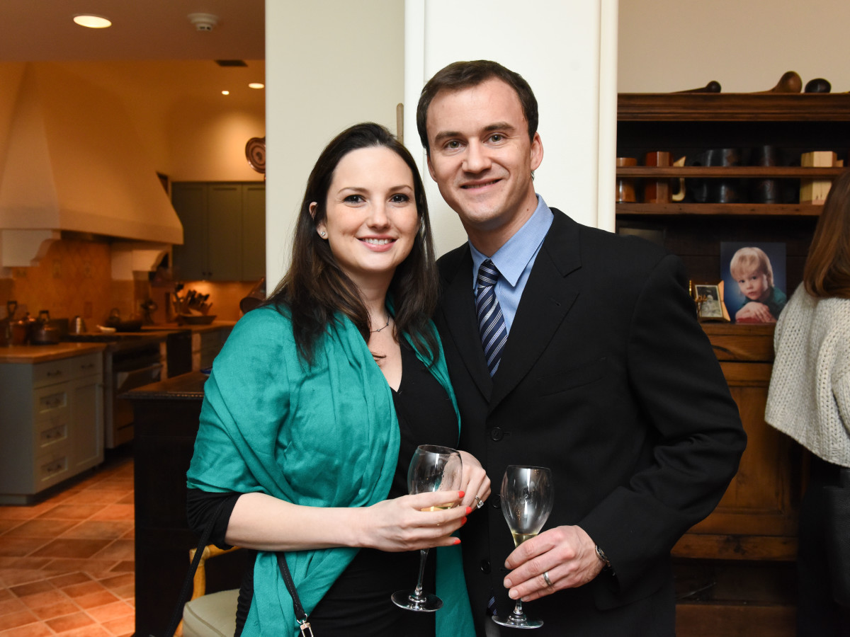 Houston, JDRF Promise Ball kick off party, January 2016, Angelica Haas, David Haas