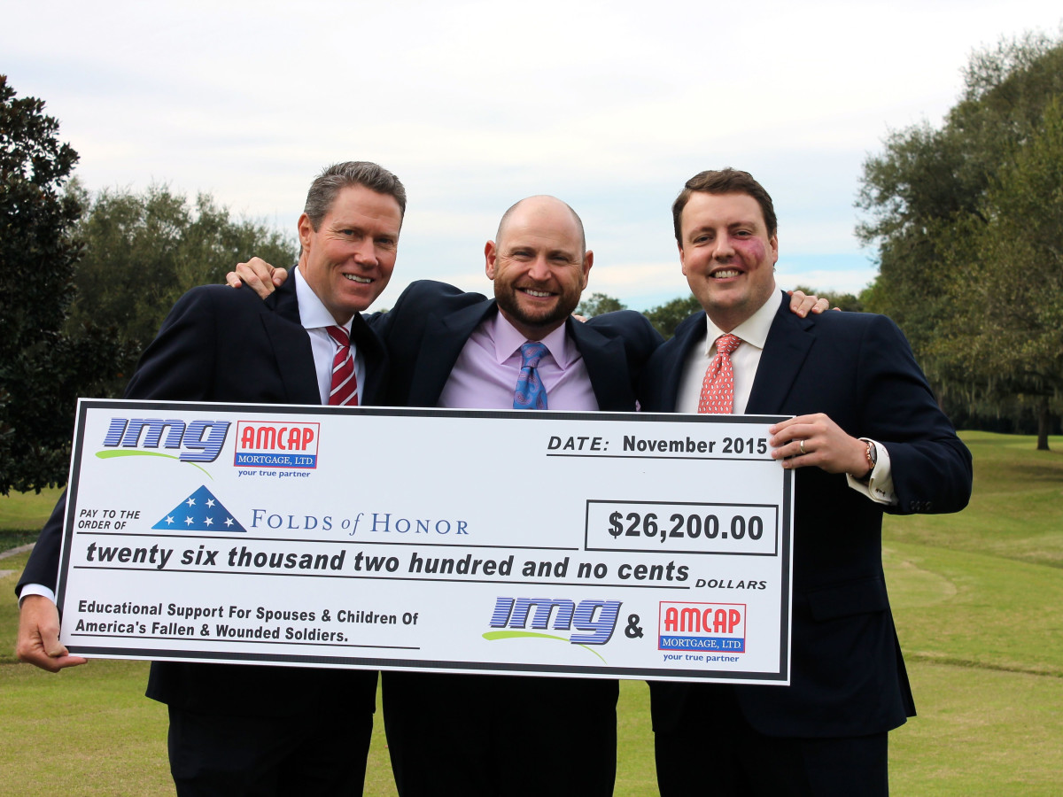 AmCap Folds of Honor check presentation