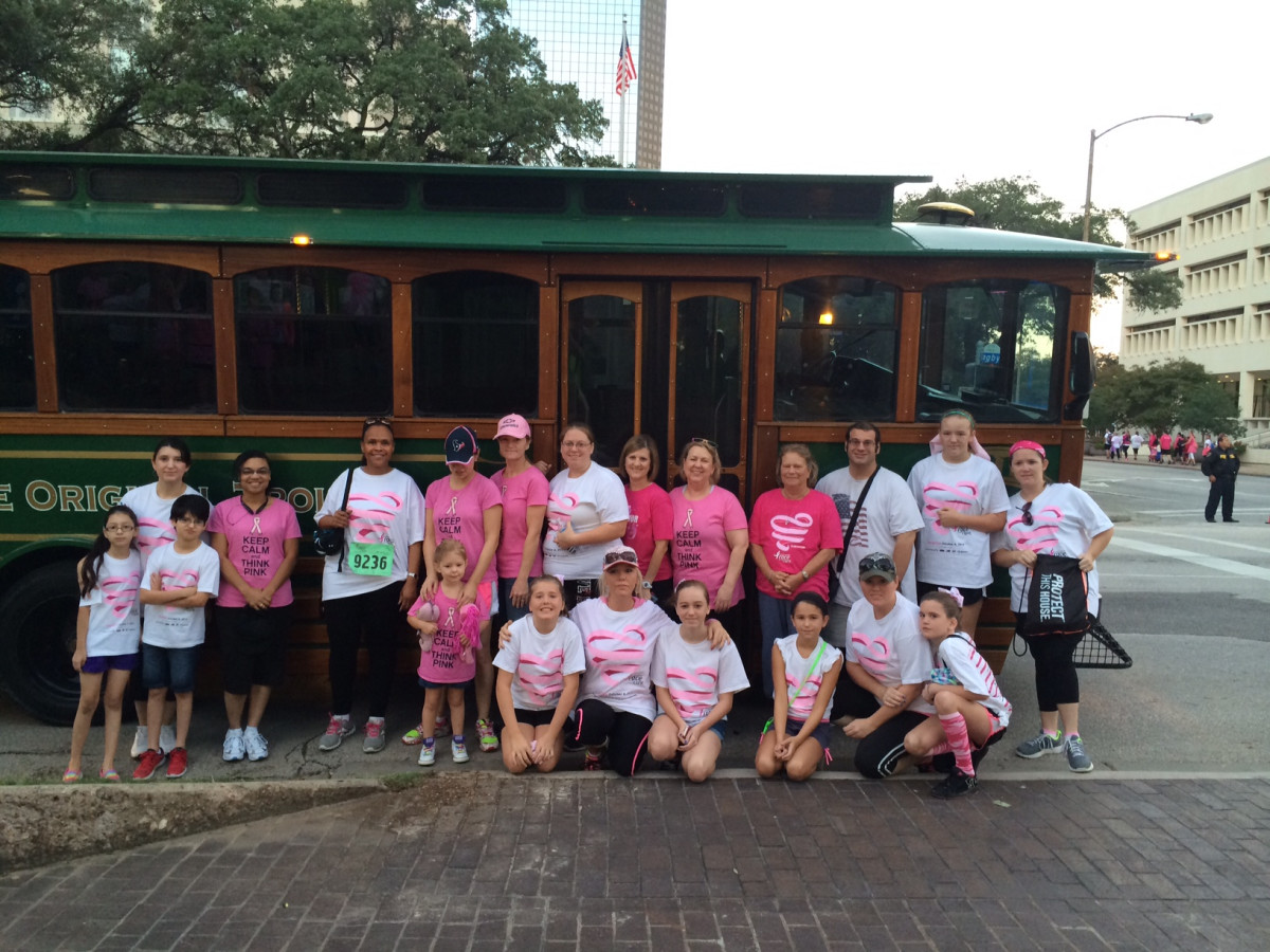 AmCap Race for the Cure participants