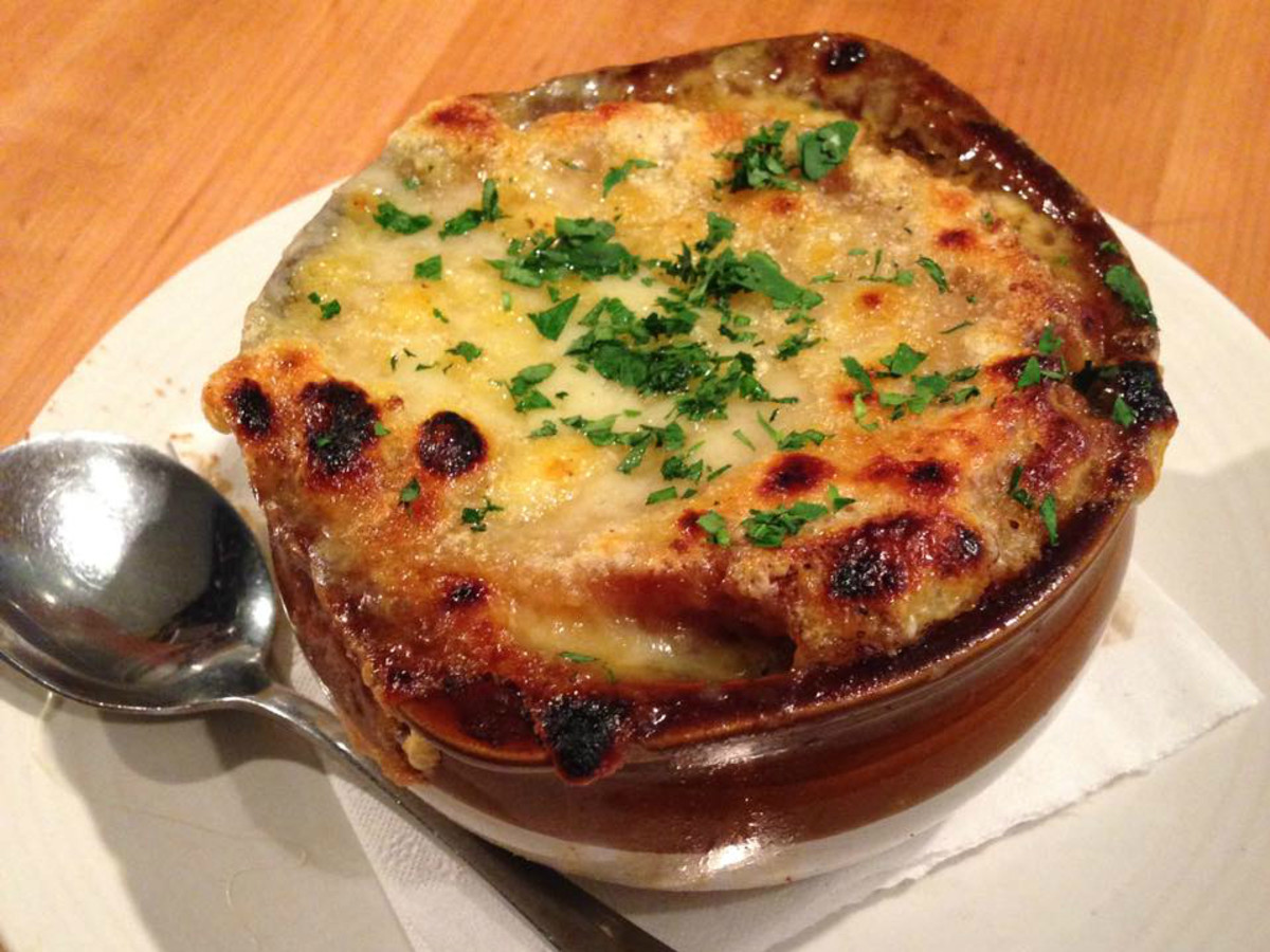 Epicerie restaurant French onion soup