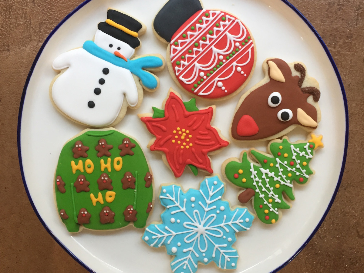 Fluff Bake Bar Ugly Sweater Christmas Cookies