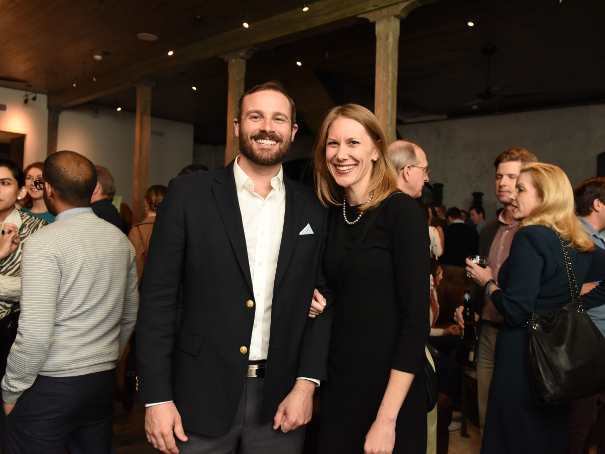 News, Pier & Beam party, Dec. 2015, Stuart Vardaman, Elizabeth Vardaman