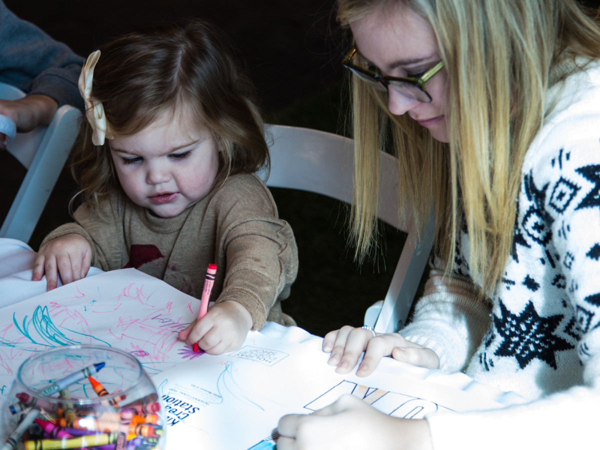 DMA kids' craft table